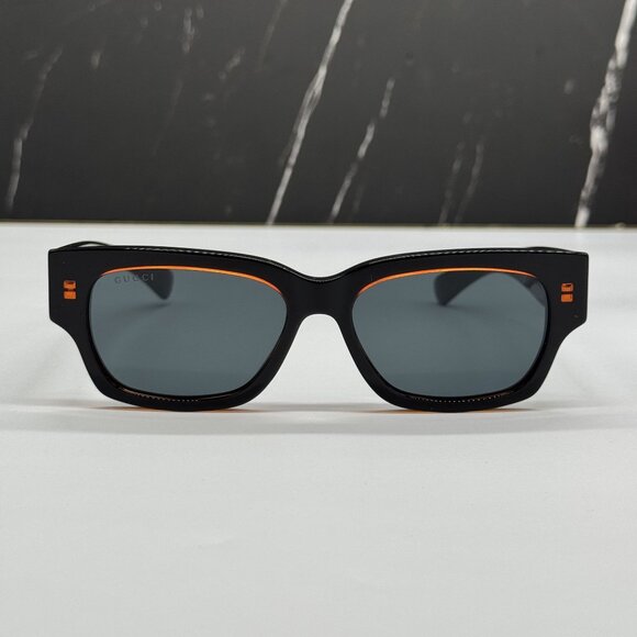 NEW GUCCI GG1794S 003 BLACK GRAY UNISEX SUNGLASSES - Picture 3 of 9